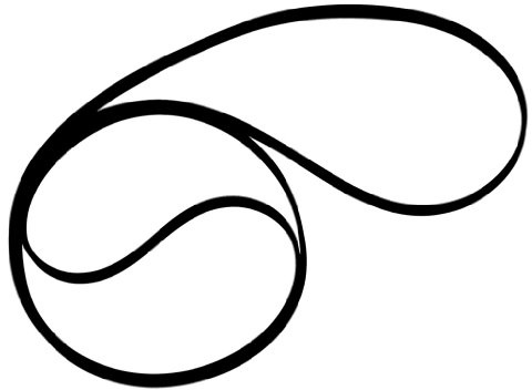 2 skivspelare drivremmar – för Technics SL-J11 SL-J110D SL-J110R