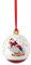 Villeroy & Boch – Annual Christmas Edition, addobbo, pallina, edizione annuale 2024, porcellana Premium, esclusivo oggetto da collezione, 6,5 x 6,5 x 8 cm