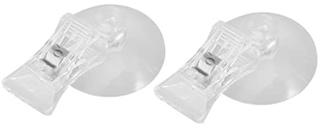 GANAZONO 5St Aquarium-Clip Aquarium-Saugnapf-Clip Saugnapfhaken Fischnetz Saugnapf-Futterhalter Saugnapf-Futterklammer für Fischbecken klemmbausteine Fütterungswerkzeug Zubehör für Aquarien