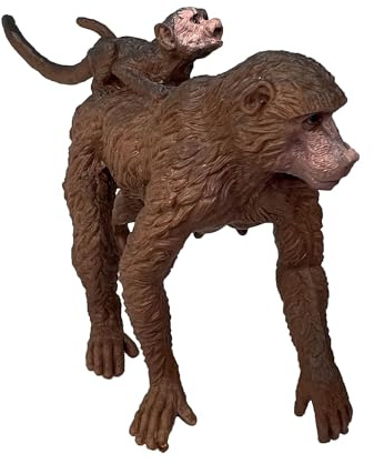 Deluxebase Mini Animal Adventure Réplica - Mono. Figura de mono de juguete realista de tamaño pequeño que hace un juguete ideal para niños