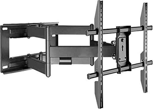 GHHVFEC Heavy Duty Wall Mount Bracket for 100 TVs Articulating Swivel & Tilt Design Supports Up to 264lbs Ideal TV Mount Stand for Large Screens