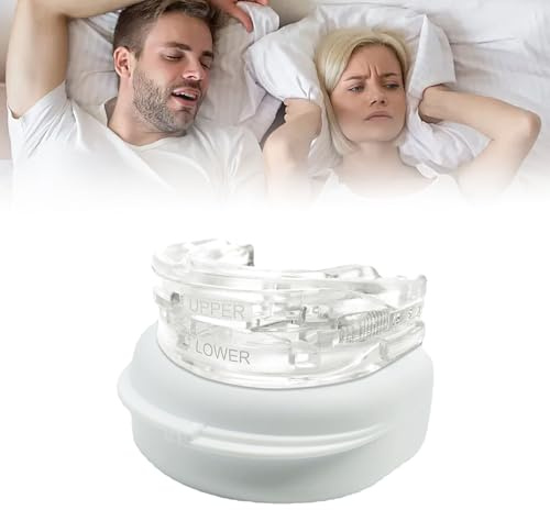 Zenouv Mouth Piece, 2026 Zenouv Anti Snoring Mouth Guard, Snore Relief Device with Comfortable Fit, Anti Snore Mouthpiece with Reusable & Travel Case, Quiet, Restful Sleep (1PCS)