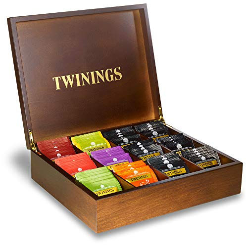 Twinings 12 Compartment Display Box & 100 Mixed Twinings Tea