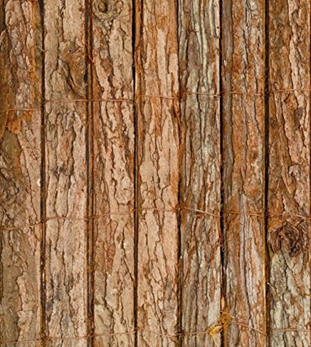 Papillon Bark Natural Garden Fence Screening Roll Privacy Wind/Sun Protection 4m x 1m (13ft 1in x 3ft 3in)
