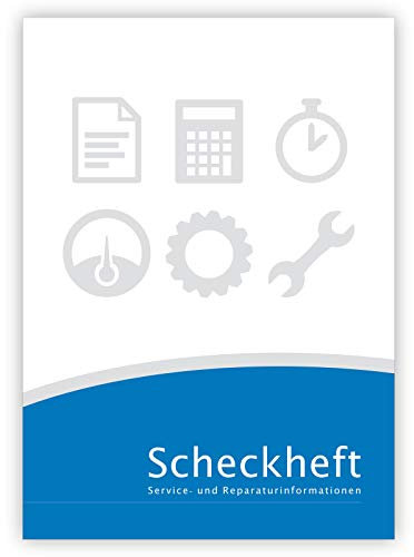 Lobsinger Universal Serviceheft - Scheckheft, FÜR ALLE KFZ Hersteller geeignet, blanko und neu!