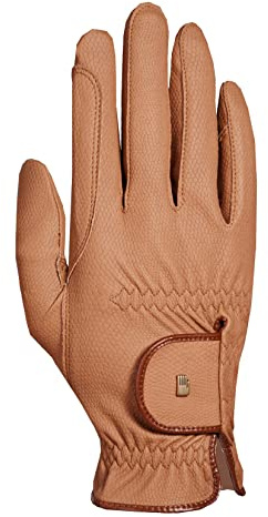 Roeckl Sport ridhandskar ROECK-GRIP, sommar ridhandske, karamell 8,5