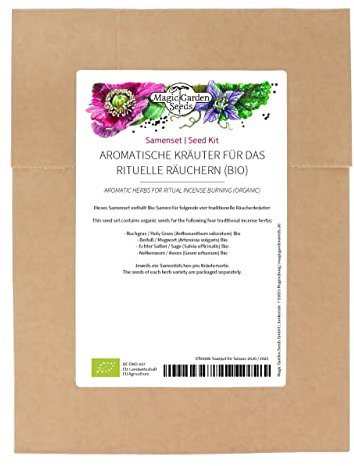 Herbes aromatiques à fumer - kit de semences avec 4 variétés chamaniques