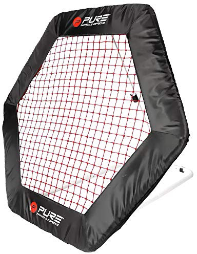 Pure2Improve Filet de rebondisseur de Football Hexagonal 140x125 cm