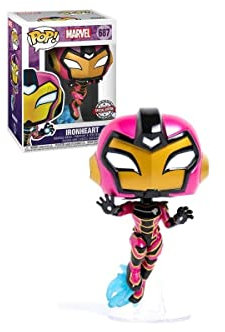 Funko Pop! Marvel Iron Man Ironheart 687 Exclusive Vinyl Figure