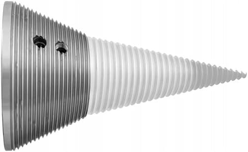 Holzspalter Drillkegel Kegelspalter 150mm wechselbare Spitze/unterschiedliche Aufnahmen (Bohrungen) (Aufnahme 28mm)