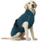 Hundemantel Grosse Hunde, Hundemantel Winter wasserdichte Hunde-Schneejacke Winter Hundepullover Fleece Winterjacke Winddichter(Dunkelgrün, L)