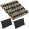 ipow 8 Piezas Especiero para Cajones Organizador Especias para Cocina Especiero Ajustable 23 a 46cm para Botes de Especias Soporte Especia para Cocina Estante Cajón