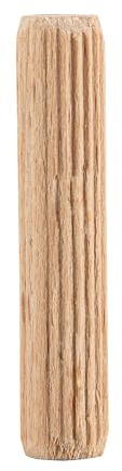 Trend Wooden Dowels, 5/16 x 1-9/16 Inch, 50 Pack, Beechwood with Full-Length Glue Grooves, FSC Certified, DWL/8X40/50