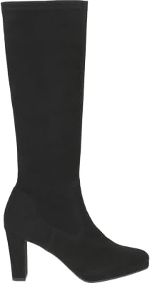 Peter Kaiser Bottes pour femme 75524 en cuir stretch en daim noir