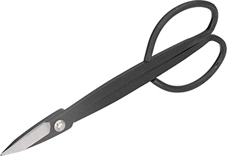 Tomantery Rostbeständige Bonsai-Schere, Stahl, Präzise Klingen-Gartenschere für Bonsai-Pflanzen, 7,9 Zoll