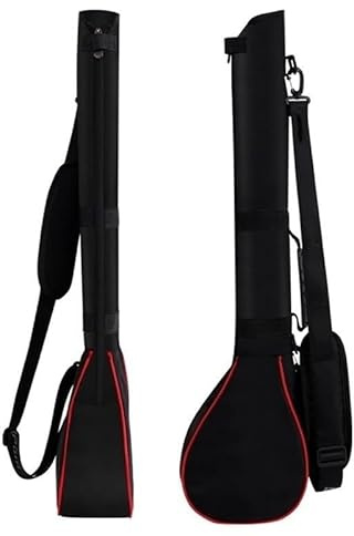 golfväska, Golfbagar for utomhusbruk, träning, packad, hopfällbar design, bärbar, 3 klubbor