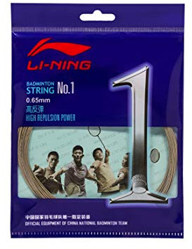 Li Ning No.1-10 M Set Gold - Badmintonsaite, Badmintonstring