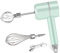 Hand Mixer Electric Whisk Wireless Portable Hand Whisk USB Rechargeable 3 Speeds Electric Mixer for Making Coffee Cake Lattes Electric Hand Whisk for Use at Home Office Outdoors