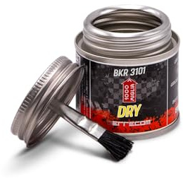 Errecom 1000 Miglia BKR 3101-2 fl oz (60 mL) Can, Dry Lube Bike Chain, for Dry and Dusty Weather Conditions, Brush Included