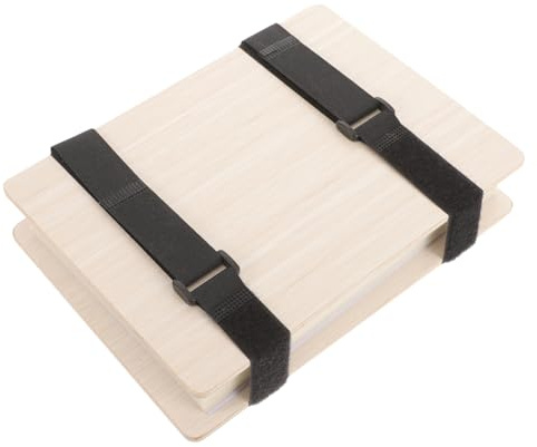 CORHAD Kit de Prensa de Flores y Hojas, 1 Juego Portátil de Madera y Plástico, Absorción de Humedad para Flores Secas y Manualidades