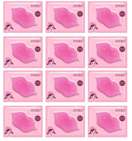 FRCOLOR 20st Feuchtigkeit Spendende Lippen Maske Gel-lippenmaske Lippenpflaster Lippen-gel-pads Lippenmasken Lippenpflegemaske Rissige Lippe Lippenpads Schönheit Lippe Kollagen Rosa