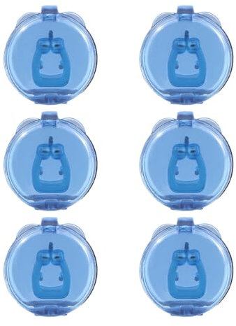 Anti Schnarch Nasenspreizer, 6er Anti Schnarch Nasenclip, Wiederverwendbares Schnarchen Stopper Silikon-Magnet-Nasenklammer Schnarchen, Nasendilatator für eine Freie Atmung durch die Nase