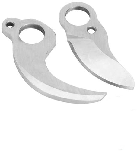 Cuchillas de Repuesto para Tijeras de Podadora Eléctricas Profesionales,Para Tijeras de Podar Eléctricas,Hoja Fija y de Hoja Móvil,Cuchilla de Repuesto,1 Par Tijeras de Podar Telescópicas