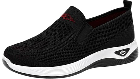 Basket Femme Souple Et Légère Confort - Chaussures De Sport Femme À Enfiler Baskets Décontractées Sneaker Respirante Chaussures Tendance Basquettes sans Lacets Sneakers Orthopedique Basquette