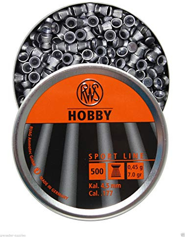 Hobby .177/4.50mm Air Gun Pellets (500ct)