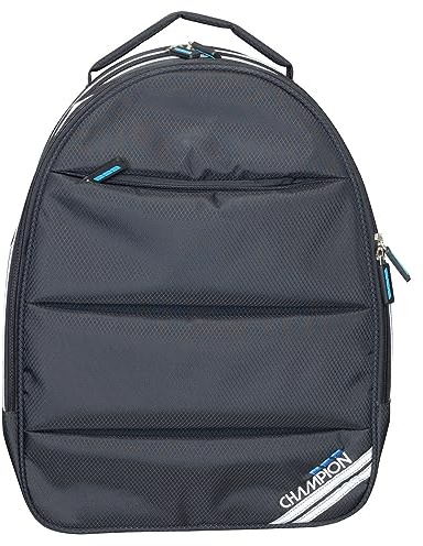 Champion Double Clarinet CASE for BB Clarinet/A Clarinet with Handle & Backpack Straps, Pocket for Mute & Accessories, Plush Interior, British Design for Student or Professional Instrument