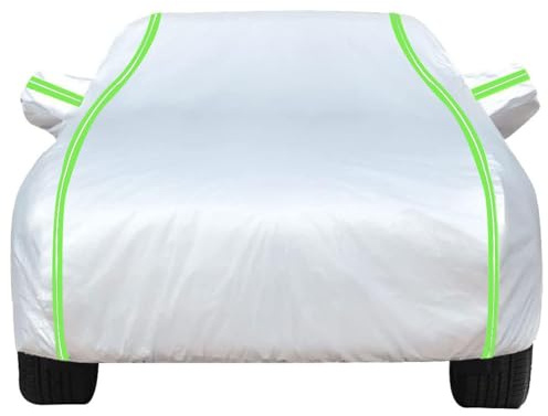 Auto Autoabdeckung für Opel Diplomat B 1969-1978 Limousine, Silber Autoabdeckung für Auto Autoabdeckplane Wasserdicht AutoschutzhüLle Outdoor Car Cover Autoplanen & Garagen