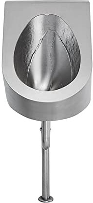 NSTVVEE Edelstahl-Urinale für Herren, wandmontierte Stand-WC-Urinale für den Haushalt, kommerzielle Urinale mit intelligentem Sensor und hoher Spülleistung