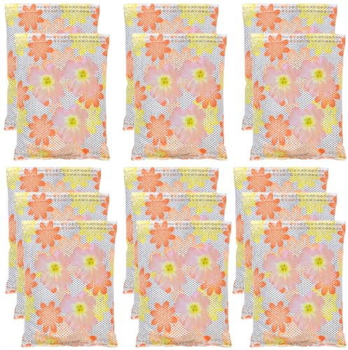Lot de 15 sacs absorbeurs d'odeurs naturels au charbon de bambou actif pour la maison ou la voiture ; désodorisant et éliminateur d'humidité ; éliminateur d'odeurs pour la maison, les voitures, les