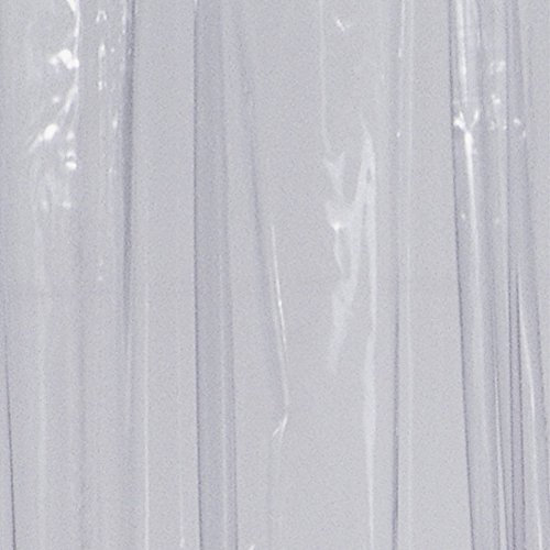 RIDDER 39000-350 Ersatz-Duschvorhang für Duschfaltkabine Ombrella, 210 x 170 cm, Brillant transparent