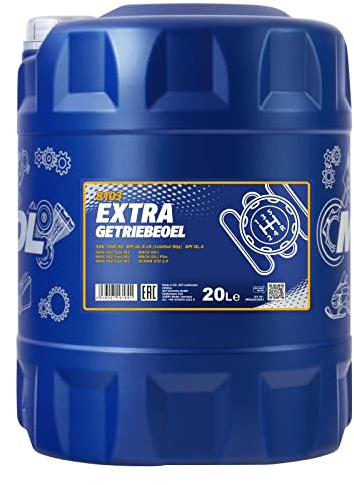 Original MANNOL 1 x 20 liter extra växellådsolja 75 W-90 API GL 4/GL 5 LS MN8103-20