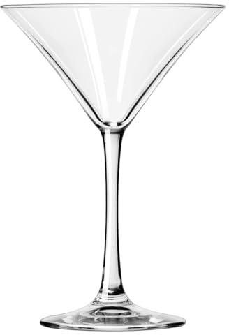 Vina Fine – Copas de cóctel, Martini, 8oz, 6 7/8 de altura, se vende como 1 cartón, 12 cada uno por caja