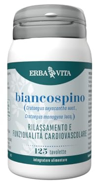 Erba Vita Integratore Alimentare Biancospino - 125 Tavolette