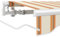 paramondo Gelenkarmmarkise Basic 2000 Markise Sonnenschutz Sichtschutz für Balkon & Terrasse, Vollständig zusammengebaut,400 x 300 cm (Breite x Ausfall), Multi Sand-Orange