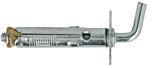 Tasselli in acciaio Ø 8 x 45 con gancio corto 1 Kg.