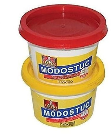 Stucco in Pasta Modostuc per Legno e Muro da 0,500 kg e 1 kg nei Vari Colori - Colori Disponibili: Ciliegio 0,500 kg
