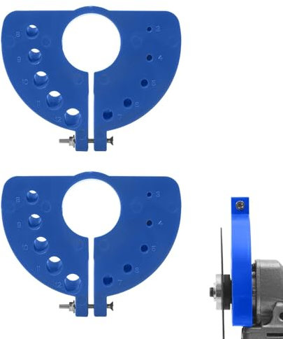 Afilador De Brocas De 2 Piezas, Accesorio De Afilador De Brocas Multiusos, Afilador De Brocas, Herramienta De Afilado De Amoladora Angular, Herramienta De Reafilado Eficiente Para Todas Las Brocas