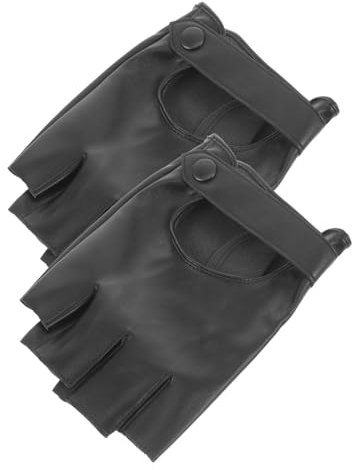 HEMOTON 1 Paar Halbfingerhandschuhe Sport Gel Material Fahrrad Winterhandschuhe Fahrrad Warm Kompakte Reithandschuhe Gepolsterte Schweiß Fahrradhandschuhe Hand Erwachsene Handschuhe