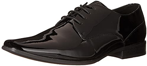 Calvin Klein Men's Brodie Loafers, Black Patent 967, 11