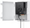 PROZOR Bluetooth Altoparlanti da Esterno Peak Power 200W+200W Amplificatore di Potenza Bluetooth 5.0 per Altoparlanti da Esterno con Scatola di Plastica Impermeabile Bluetooth Altoparlanti da Parete
