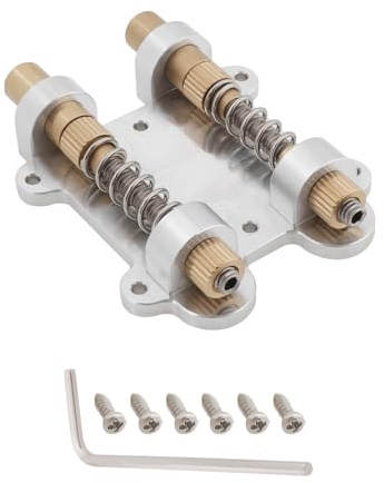 SG Store 1Pc Guitar Brass Tremolo Stabilizer Tremolo Arming Adjuster for Tremolo Bridge Systems Compatible with Floyd Rose Compatible with Fender Compatible with Gotoh (Dual)