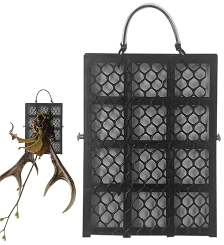 ETUCYNG Staghorn Étagère Murale lointaine, Support Vertical pour grimpantes, orchidées platycérium, orchidées platycérium, Montage décoratif pour Jardin, intérieur, extérieur, Bureaux