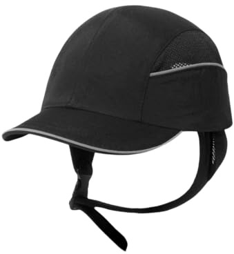 Sombreros de surf para hombre, transpirables, ligeros, de ala larga, cómodos, frente larga negra