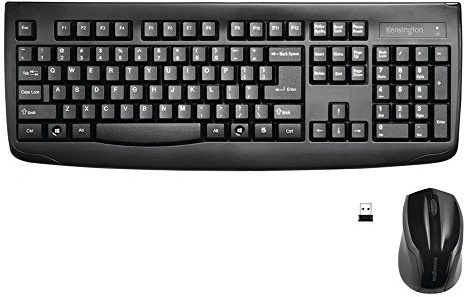 Kensington Pro Fit Bluetooth trådlös laser mus och tangentbord Combo - US Engelska Layout