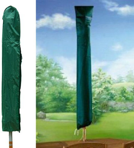 We Search You Save Green Parasol Cover 150cm - Strong - Durable - Also be Used for Rotary Airers - Machine Washable - Draw String at Bottom