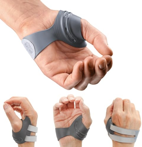 PUSH MetaGrip CMC Thumb Brace for Arthritis Pain Relief | Thumb Stabilizer & Support for CMC Joint Osteoarthritis Pain | Adjustable & Comfortable (Left Hand, Medium)